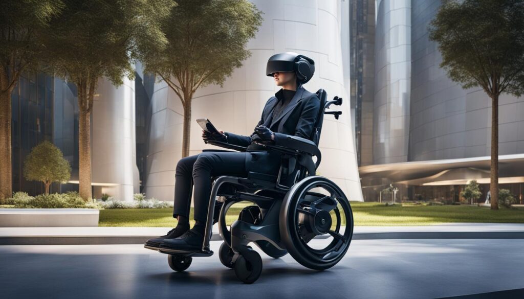 站立電動輪椅的現代化智能化控制模式
