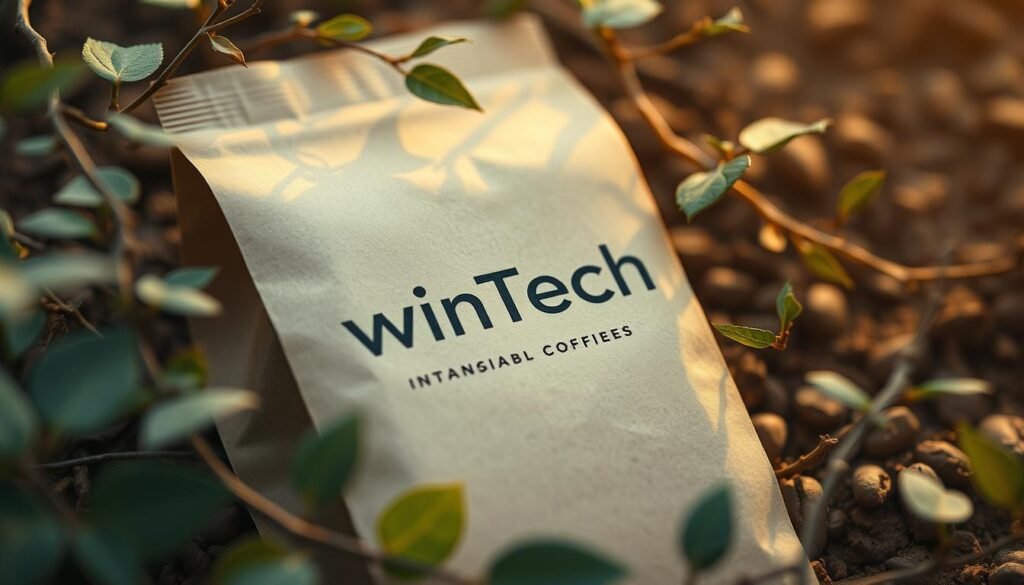 packaging of coffee beans